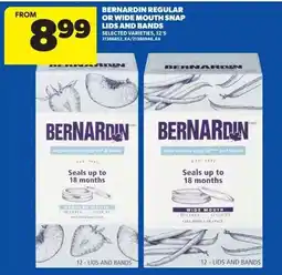 Real Canadian Superstore Bernardin regular or wide mouth snap lids and bands offer