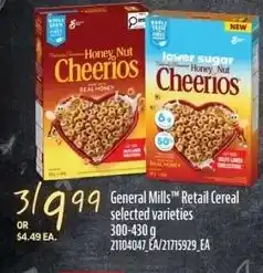 Real Canadian Superstore General Mills™ Retail Cereal selected vanities offer