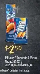 Real Canadian Superstore Pillsbury crescents & wiener wraps offer