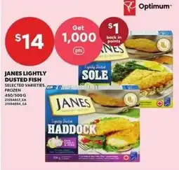 Loblaws Janes lightly dusted fish offer