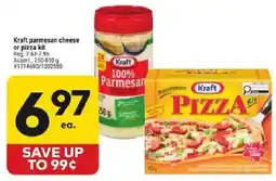 Giant Tiger Kraft parmesan cheese or pizza kit offer