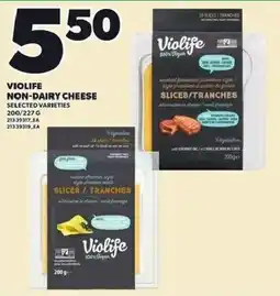 Loblaws Violife non-dairy cheese offer