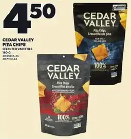 Loblaws Cedar valley pita chips offer