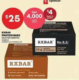 Loblaws Rxbar protein bars offer