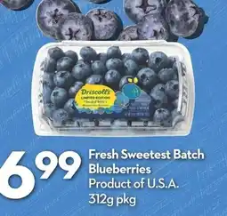 Longo's Driscoll's blueberries offer