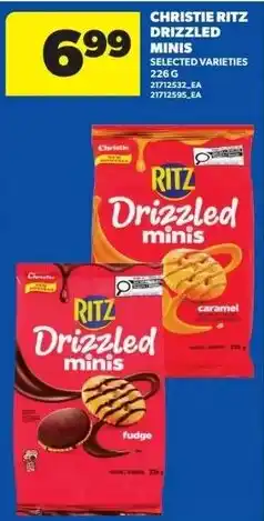 Real Canadian Superstore Christie ritz drizzled minis offer