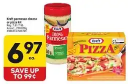 Giant Tiger Kraft parmesan cheese or pizza kit offer