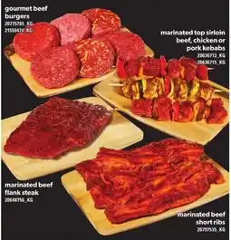 Loblaws gourmet beef burgers offer