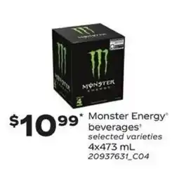 Loblaws Monster Energy beverages offer