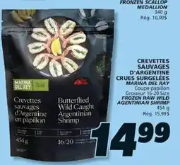 IGA Marina del Rey butterflied wild caught argentinian shrimp offer