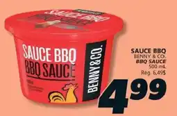 IGA Benny & Co. bbq sauce offer