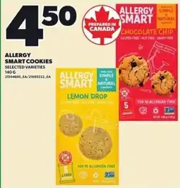Loblaws Allergy Smart cookies offer