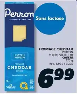 IGA Perron cheddar cheese offer