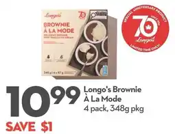 Longo's Longo's Brownie À La Mode offer