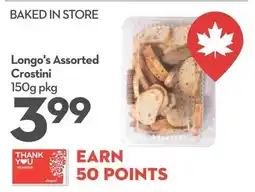 Longo's Longo's Assorted Crostini offer