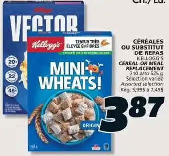 Kellogg's mini wheats!