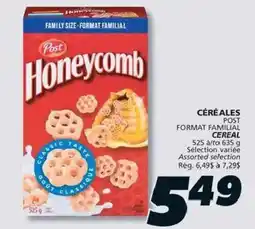 IGA Post honeycomb cereal offer
