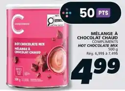 IGA Compliments hot chocolate mix offer