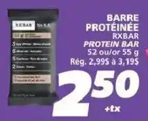 IGA Rxbar barre protéinée offer