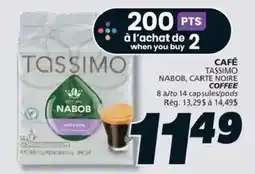 IGA Tassimo café nabob offer