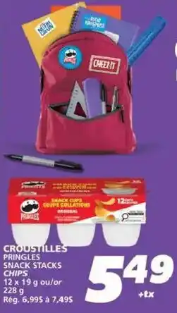 IGA Pringles snack stacks chips offer