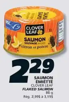 IGA Clover Leaf saumon émietté offer