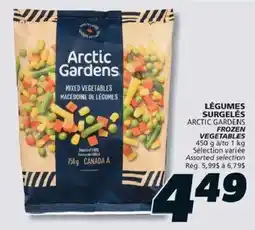 IGA Arctic Gardens mixed vegetables offer