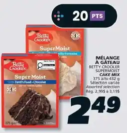 IGA Betty Crocker super moist cake mix offer