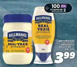 IGA Hellmann's mayonnaise offer