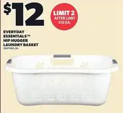 Loblaws Everyday Essentials Hip Hugger Laundry Basket offer