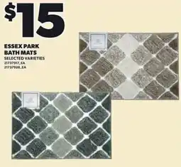 Loblaws Essex Park bath mats offer
