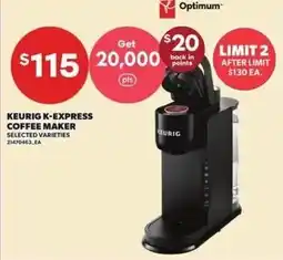 Loblaws Keurig k-express coffee maker offer