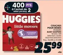 IGA Huggies little movers offer