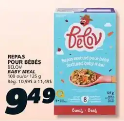 IGA Belov baby meal offer