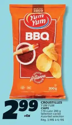 IGA Yum Yum chips offer