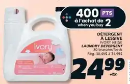 IGA Ivory laundry detergent offer