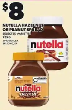 Loblaws nutella peanut offer
