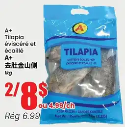 Btrust Supermarket A+ tilapia éviscéré et écaillé offer