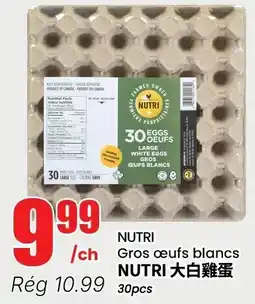 Btrust Supermarket Nutri gros oeufs blancs offer