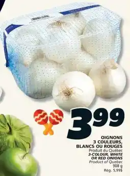 IGA Oignons 3 couleurs, blancs ou rouges offer