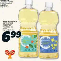 IGA Compliments vegetable oil offer