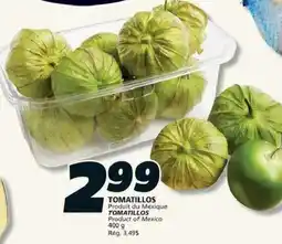 IGA Tomatillos offer