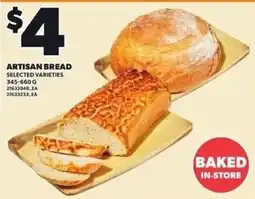 Loblaws Artisan Bread offer