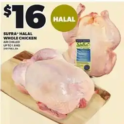 Loblaws Sufra halal whole chicken offer