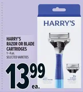 Harry's razor or blade cartridges