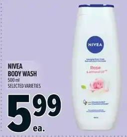 Metro Nivea body wash offer