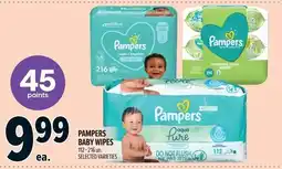 Metro Pampers baby wipes offer