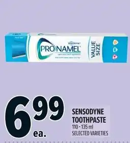 Metro Sensodyne toothpaste offer