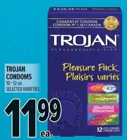 Metro Trojan condoms pleasure pack offer