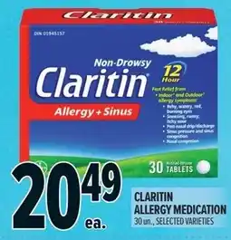 Metro Claritin allergy medication offer